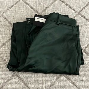 Green Aritzia Babaton Pant